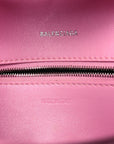 Semi Shiny Smooth Calfskin Small Downtown Shoulder Bag Candy Pink