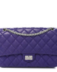 Lambskin Quilted 2.55 Reissue 226 Flap Purple