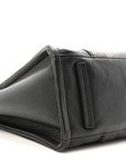 Grained Calfskin Medium The Tote Bag Black