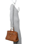 Taurillon Clemence BIRKIN 35 Gold
