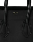 Smooth Calfskin Mini Luggage Black