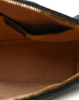 Calfskin GG Web Small Ophidia Dome Shoulder Bag Black