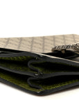 GG Supreme Monogram Snakeskin Medium Dionysus Shoulder Bag Green