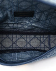 Denim Cannage Small Caro Bag Blue