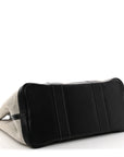 Toile Buffle Skipper Garden Party 36 MM Tote Black