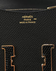 Epsom Lizard Constance Slim Wallet Black