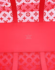 Monogram Fluo See Through Keepall Bandouliere 50 Rose