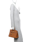 Togo Birkin 25 Gold