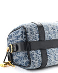 Denim Oblique Groove 20 Bag Blue