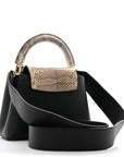 Taurillon Ayers Mini Capucines Black