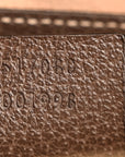 GG Supreme Monogram Web Small Ophidia Shoulder Bag Brown