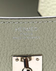 Togo Birkin 25 Gris Neve