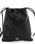 Nappa Pouch Black