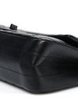 Aged Calfskin Chevron Quilted 2.55 Reissue 225 Flap So Black