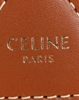 Triomphe Canvas Calfskin Mini Folco Backpack Tan