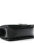 Caviar Quilted Small Boy Flap Black