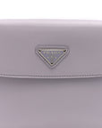 Spazzolato Cleo Flap Shoulder Bag Fiordaliso