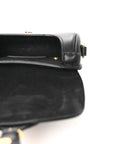 Box Calfskin Micro Bobby Bag Black