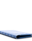 Goyardine Grenelle Passport Wallet Sky Blue