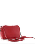 Pebbled Calfskin Small Soho Disco Bag Tabasco Red