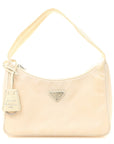 Tessuto Nylon Mini Re-Edition 2000 Bag White