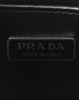 Spazzolato Cleo Shoulder Bag Black