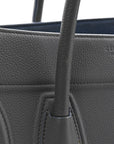 Baby Grained Calfskin Medium Phantom Luggage Kohl