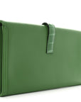Swift Shiny Alligator Jige Elan Touch 29 Clutch Bambou