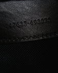 Calfskin Matelasse Monochrome Small GG Marmont Chain Shoulder Bag Black