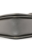 Metallic Lambskin Stingray Quilted Medium Boy Flap Silver