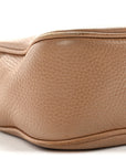 Pebbled Calfskin Small Soho Disco Bag Camelia