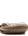 Nappa Intrecciato Mini Jodie Dark Taupe