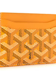 Goyardine Saint Sulpice Card Holder Yellow