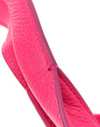 Grained Calfskin Large The Tote Bag Hot Pink