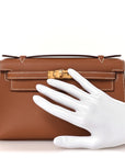 Swift Kelly Pochette Clutch Gold