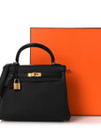 Togo Kelly Retourne 25 Black
