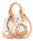LV x TM Monogram Multicolor Alma BB White