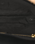 Shearling Vitello Dolce Macro FF 1974 Baguette Tobacco Black