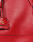 Calfskin Medium Diamond Tote Red