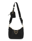 Saffiano Lux Re-Edition 2005 Shoulder Bag Black