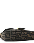 Fabric Jacquard FF 1974 Medium Baguette Tobacco Moro Black