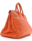Togo Birkin 35 Orange