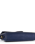 Suede Le Bambino Long Dark Navy