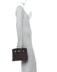 Togo Birkin 25 Chocolate
