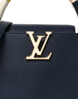 Taurillon Kintsugi Capucines MM Navy