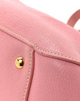 Goatskin Madras Bauletto Peonia