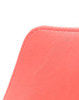 Velvet Quilted Small Boy Flap Coral