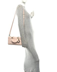 Lambskin Cannage Medium Lady D-Joy Powder Pink