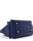 Grained Calfskin Mini Belt Bag Indigo