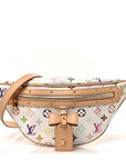 LV X TM Monogram Multicolor High Rise Bumbag White